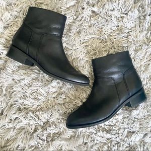 Franco Sarto Leather Booties